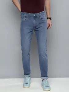 Levis Men Blue 512 Classic Slim Fit Light Fade Stretchable Jeans