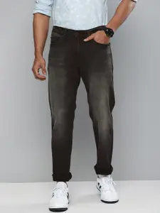 Levis Men Black 511 Slim Fit Mid Rise Light Fade Stretchable Jeans