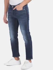 U.S. Polo Assn. Denim Co. Men Blue Slim Fit Light Fade Jeans