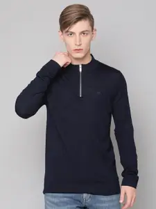 LINDBERGH Men Navy Blue Pullover