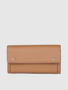 Accessorize Women Brown Solid Envelope