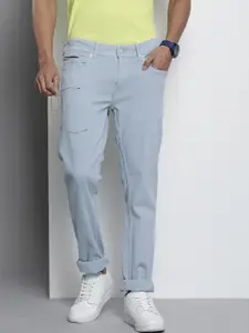 Tommy Hilfiger Men Light Blue Slim Fit Stretchable Jeans
