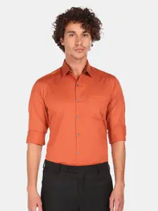 Arrow Men Orange Slim Fit Formal Shirt