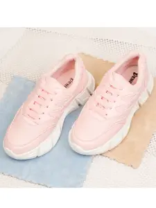 Denill Women Pink Running Shoes