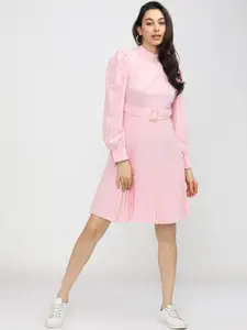 Tokyo Talkies Pink Striped Dress