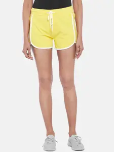 Ajile by Pantaloons Women Yellow Sports Shorts