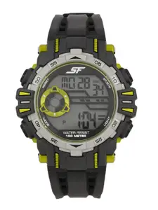 Sonata Men Black Extreme Gear Digital Watch 77069PP02J
