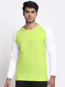 Friskers Men Lime Green Sweatshirt
