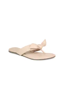 Inc 5 Women Peach-Coloured Party Open Toe Flats