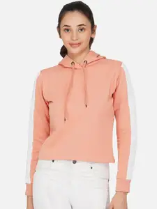 NEU LOOK FASHION Women Peach-Coloured Sweatshirt