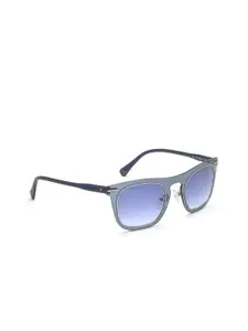 Image Men Blue Lens & Blue Square Sunglasses IMS681C6SG