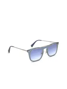 Image Men Blue Lens & Blue Square Sunglasses IMS683C6SG