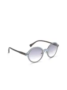 Image Women Grey Lens & Blue Round Sunglasses IMS685C4SG