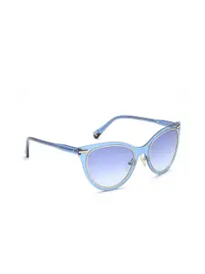 Image Women Blue Lens & Blue Cateye Sunglasses IMS689C8SG