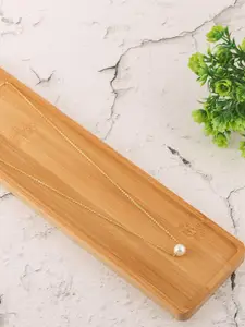 Brandsoon Gold-Toned Brass Rose Gold-Plated Necklace