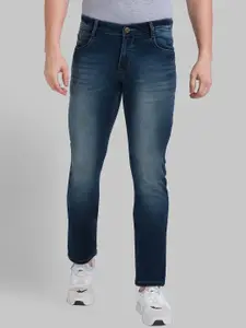 Parx Men Blue Tapered Fit Stretchable Jeans