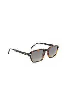 OPIUM Men Green Rectangle Sunglasses