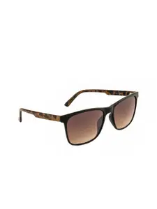 OPIUM Men Brown Lens & Black Wayfarer Sunglasses with UV Protected Lens OP-1900-C01