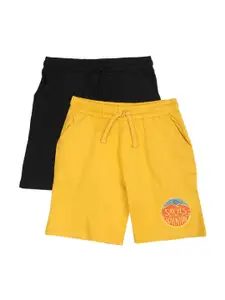 Ruggers Junior Boys Assorted Pack of 2 Pure Cotton Shorts