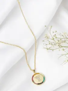 JOKER & WITCH Gold-Toned Alphabet Y Necklace