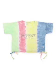Pepe Jeans Girls Multicoloured Dyed Bohemian T-shirt