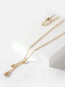 SHAYA Gold-Toned Sterling Silver Gold-Plated Necklace