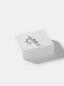 SHAYA 925 Sterling Silver Spherical Studs