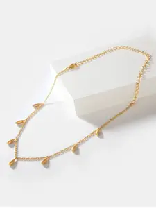 SHAYA Gold-Toned Sterling Silver Gold-Plated Necklace