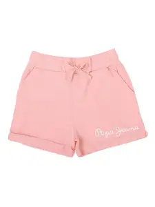 Pepe Jeans Girls Pink Shorts