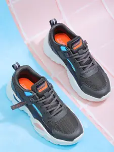 ABROS Women Grey Mesh Running Shoes