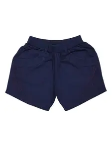 VEDANA Girls Navy Blue Shorts