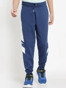 Red Tape Boys Blue & White Colorblocked Joggers