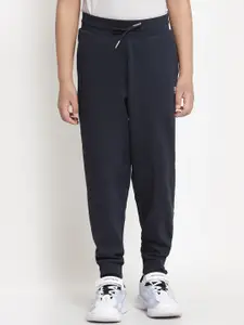 Red Tape Boys Navy Blue Solid Track Pants
