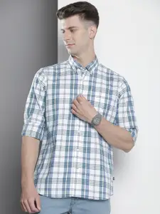 Nautica Classic Fit Checked Casual Shirt