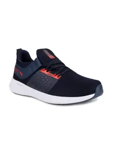 Campus Men Navy Blue Mesh Running Shoes