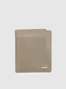 Baggit Men Olive Green Solid Two Fold Wallet