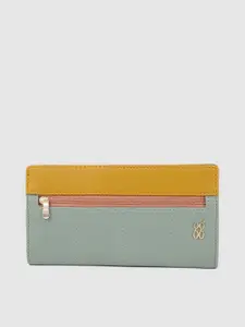 Baggit Women Green Solid Two Fold Wallet