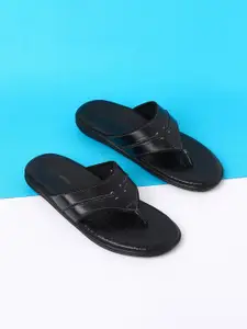 max Men Black PU Comfort Sandals