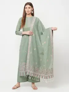 Safaa Woven Design Unstitched Dress Material