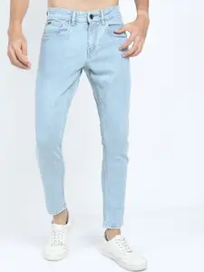HIGHLANDER Men Blue Skinny Fit Heavy Fade Stretchable Jeans