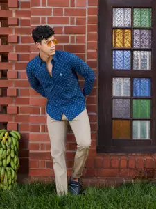 U.S. Polo Assn. U S Polo Assn Men Beige Austin Trim Fit Trousers