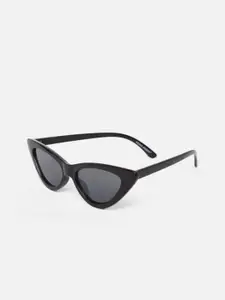 Vero Moda Women Black Lens & Black Cateye Sunglasses
