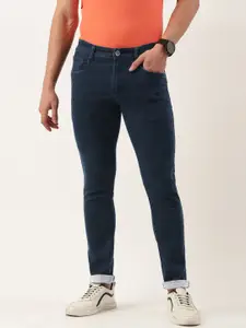 IVOC Men Regular Fit Solid Cotton Stretchable Jeans