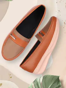 FASHIMO Women Brown Loafers