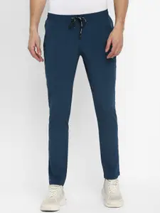 FURO by Red Chief Men Teal Blue Solid Track Pant