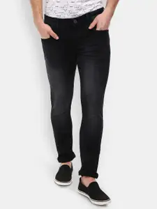 V-Mart Men Black Slim Fit Light Fade Stretchable Jeans