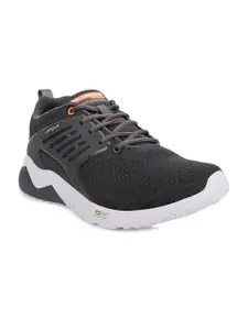 Campus Men Grey Mesh Running Shoes