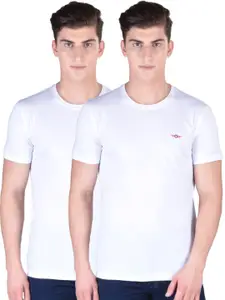 Force NXT Pack of 2 White T-shirts