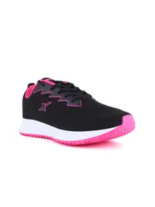 Sparx Women Black Mesh Running Non-Marking Shoes