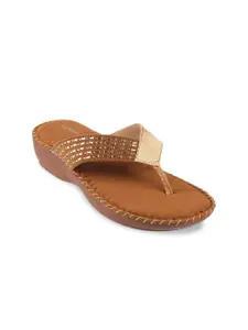 Mochi Gold-Toned Embellished Comfort Heels